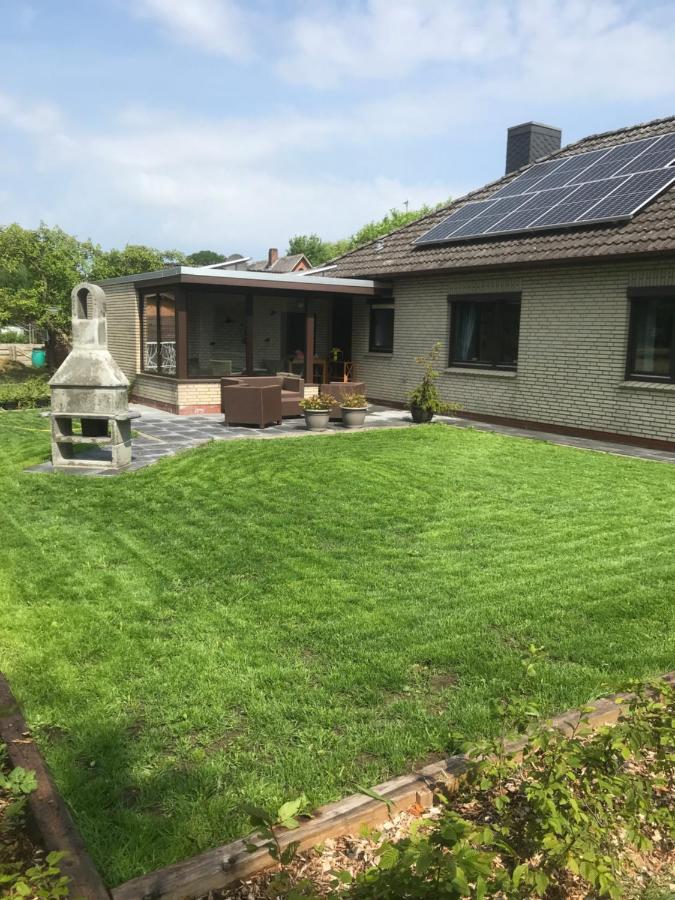 Ferienhaus Am Heringskoop Nordleda Exteriör bild
